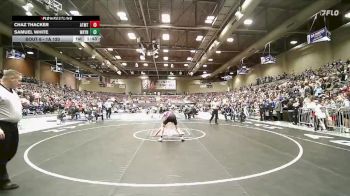 1A 120 lbs Quarterfinal - Chaz Thacker, Altamont vs Samuel White, Wayne