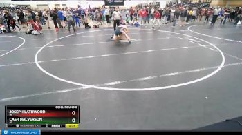 132 lbs Cons. Round 6 - Cash Halverson, AZ vs Joseph Lathwood, HI