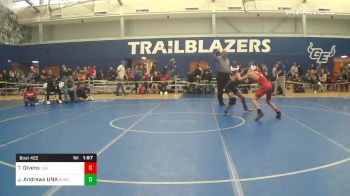 120 lbs Semifinal - Tristin Givens, Lansing vs Josh Andrews UNA, Gardner