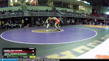 157 lbs Round 1 (6 Team) - Daniel Diaz-Sachina, Eaglecrest vs Abdul Hameed Rahmanzai, Gretna East