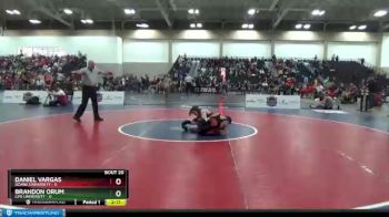 125 lbs Semis & 3rd Wb (16 Team) - Daniel Vargas, Doane University vs Brandon Orum, Life University