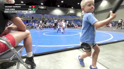 66 lbs Rr Rnd 1 - Zachary Dawejko, Panther Youth Wrestling vs Case James, Cowboy Wrestling Club