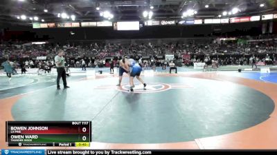 220 lbs Cons. Round 2 - Bowen Johnson, La Pine vs Owen Ward, Thunder Ridge