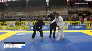 BARDOMIANO MARTINEZ III vs WILLIAM DERIK MOREFIELD 2020 World Master IBJJF Jiu-Jitsu Championship