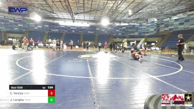 138-A lbs Rr Rnd 1 - Chase Yancey, Spartan Mat Club vs John Longley, Young Guns Nashville Wrestling