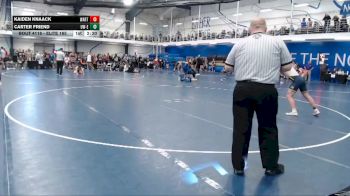 Elite 165 lbs Cons. Round 4 - Carter Friend, Wisconsin-Eau Claire vs Kaiden Knaack, Wartburg