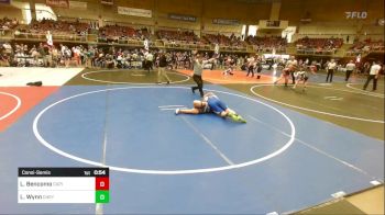 Consolation - Lawrence Bencomo, Capital City Jr Wrestling vs Luca Wynn, Cheyenne Mountain