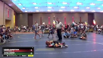 58 lbs Semis & 1st Wrestleback (8 Team) - Taten Roper, MO Outlaws Gold vs Asher Garretson, Untouchables