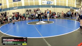 98 lbs Placement - Maddox Stultz, Franklin Wrestling Club vs Henry Jones, Roncalli Wrestling Foundation