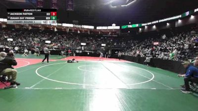 84 lbs Champ. Round 1 - Isaiah Zay Friend, MEW3 vs Jackson Patton, BKV1