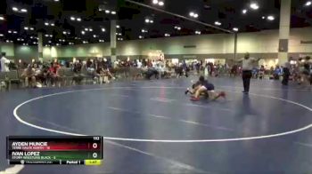 132 lbs Round 1 (10 Team) - Ayden Muncie, Terre Haute North vs Ivan Lopez, Storm Wrestling Black