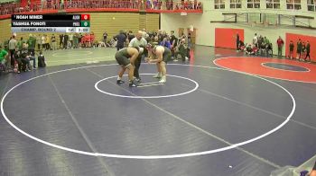 285 lbs Champ. Round 2 - Noah Miner, Aloha vs Yashua Fonoti, Peninsula