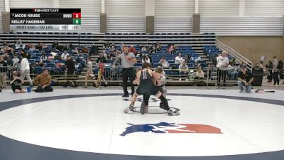 120 lbs Champ. Rd Of 16 - Jacob Kruse, Michigan Matcat Wrestling Club vs Kelley Hageman