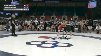 150 lbs Cons. Semis - Bennett Kujawa, Minnesota vs Hayden Reuter, Alaska