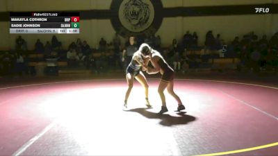 105 lbs Round 1 (4 Team) - Makayla Cothron, Dripping Springs High School vs Sadie Johnson, San Antonio Johnson