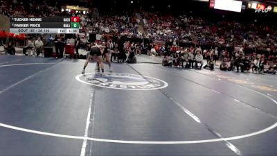 3A 150 lbs Quarterfinal - Parker Price, Malad vs Tucker Henne, Nampa Christian