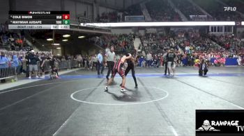 115 lbs Semifinal - Niaymiah Ajisafe, Team Of Hard Knox vs Cole Simon, Wamego