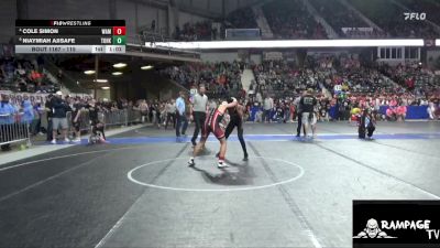 115 lbs Semifinal - Niaymiah Ajisafe, Team Of Hard Knox vs Cole Simon, Wamego