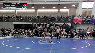 132 lbs Consi Of 16 #2 - Zackary Jhilal, Joel Barlow vs Trevien Goldman, Wilton