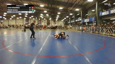 160 lbs Round Of 128 - Cole Zyglewicz, NY vs Frank Scalia, CT