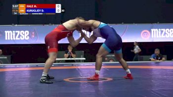 86 kg Qualif - Maximus Hale, USA vs Dauren Kurugliev, GRE