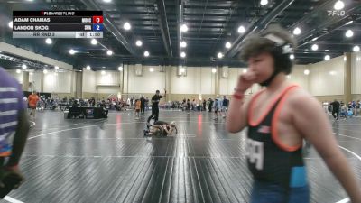 77 lbs Rr Rnd 3 - Adam Chamas, ATT / Mocco Wrestling vs Landon Skog, Sarbacker Wrestling Academy