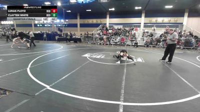 66 lbs Quarterfinal - Lukas Floyd, Reign WC vs Clayten White, Bison WC