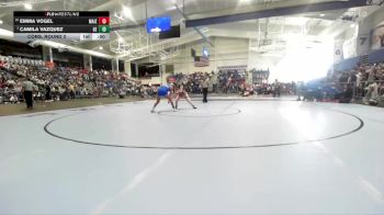 135 lbs Cons. Round 2 - Emma Vogel, Maize vs Camila Vazquez, Gardner Edgerton