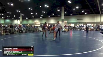 182 lbs Round 1 (16 Team) - Christian Steen, Dynamic Black vs Sebastian Corporan, Bonita Boys