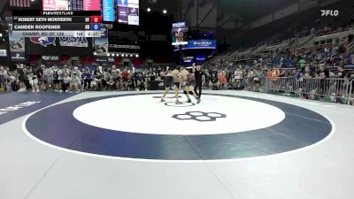 215 lbs Champ. Rd Of 128 - Robert Seth Montierth, UT vs Camden Roofener, OR
