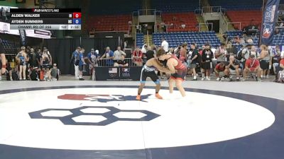 132 lbs Champ. Rd Of 256 - Alden Walker, Indiana vs Ayden Sumners, North Carolina