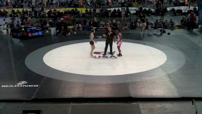 124 lbs Cons 32 #1 - Willow White, FL vs Jocelynn Richardson, IA