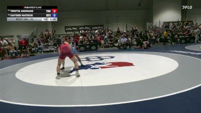 70 lbs Cons. Round 2 - Tristin Andrade, The Factory Wrestling Club vs Hayden Watson, Charleston Regional Training Center