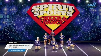Top Contenders All Stars - Eclipse [2024 L1 Senior - D2 Day 1] 2024 Spirit Sports Kissimmee Nationals