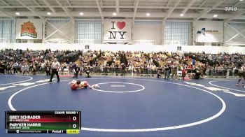 54 lbs Champ. Round 1 - Grey Schrader, HF-L Wrestling vs Paryker Harris, Club Not Listed