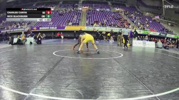 141 lbs Round 2 (6 Team) - Charles Curtis, Northern Illinois vs Nick Blackburn, Central Michigan