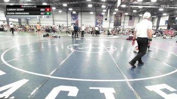 132 lbs Rr Rnd 1 - Lamiah Berry, Orchard South Girls vs Olivia Kershisnik, 84 Athletes