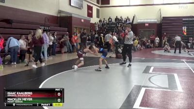 PW-14 lbs Semifinal - Macklen Meyer, Mount Vernon vs Isaac Kaalberg, Immortal Athletics WC