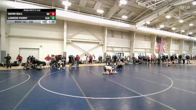 132 lbs Champ. Round 2 - Landon Parry, American Leadership Academy - Gilbert North vs Gavin Ball, Riverton