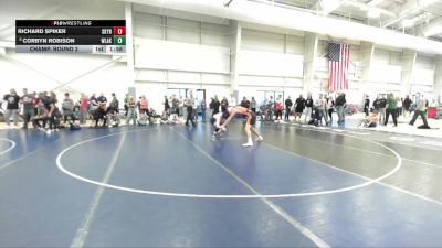 126 lbs Champ. Round 2 - Richard Spiker, Skyridge vs Corbyn Robison, Westlake