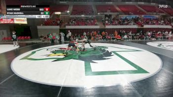 132 lbs Round 2 - Quarters & 1st Wb (16 Team) - Luke Webb, Rockwall vs Ryan Haskell, Southlake Carroll