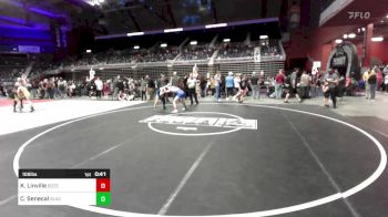 106 lbs Consolation - Kyler Linville, Bozeman WC vs Camden Senecal, Black Fox Wrestling Academy