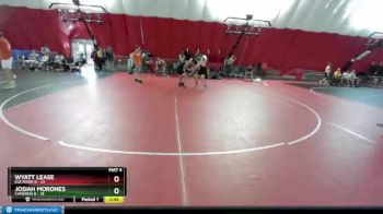 160 lbs Round 1 (4 Team) - Wyatt Lease, Elk River B vs Josiah Morones, Cameron B