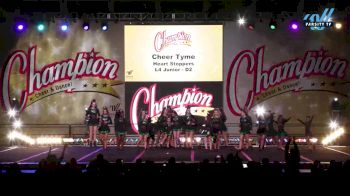 Cheer Tyme - Heart Stoppers [2024 L4 Junior - D2 Day 2] 2024 Champion Cheer and Dance Grand Nationals
