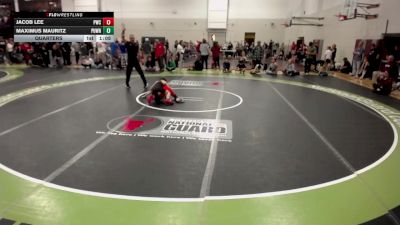 70 lbs Quarters - Maximus Mauritz, Pursuit Wrestling vs Jacob Lee, Pinnacle Wrestling Club