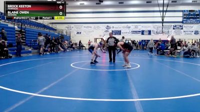 150 lbs Cons. Round 2 - Blaine Owen, Newkirk vs Brock Keeton, Morrison