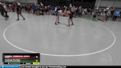 157 lbs Cons. Round 5 - Thomas Fulton, SPAR Wrestling Academy vs Gabriel Roberson-Kiddoo, Illinois