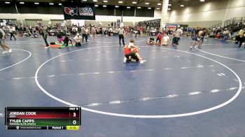 150 lbs Cons. Round 5 - Tyler Capps, Pomona Elite (PWCC) vs Jordan Cook, Ohio