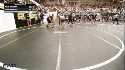 Rr Rnd 1 - Kyle Barnett, Morris Wrestling Association vs Junni Sanchez, OKC Saints Wrestling