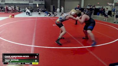 235 lbs Semis (4 Team) - Teddy Bothun, UNITED vs Chase Nordstrom-McGovern, LPGE/B Wolves